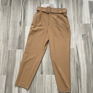 ZARA belted pants